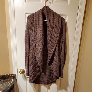 Brown Knit Cardigan by Cynthia Rowley - M
